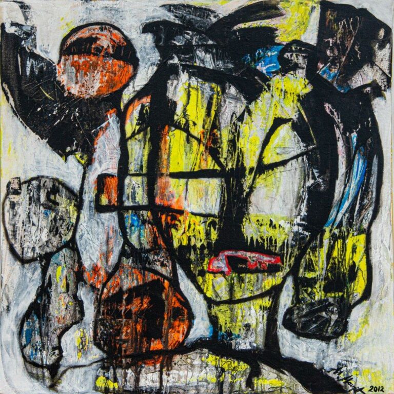 Traum, 2012, 70x70cm