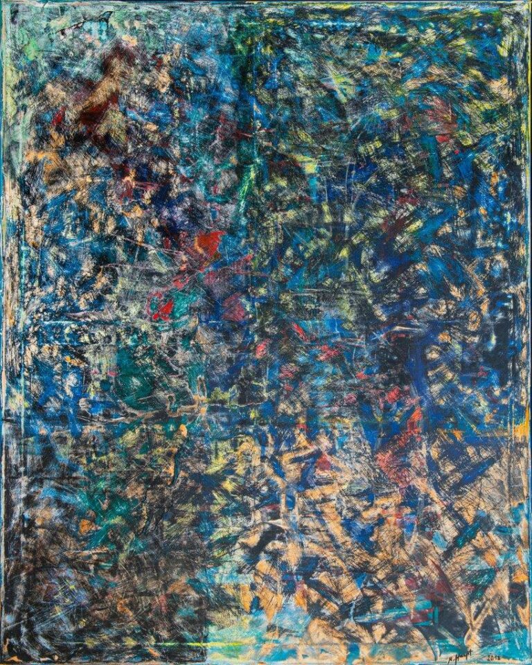 o.T., 2018, 100x80cm