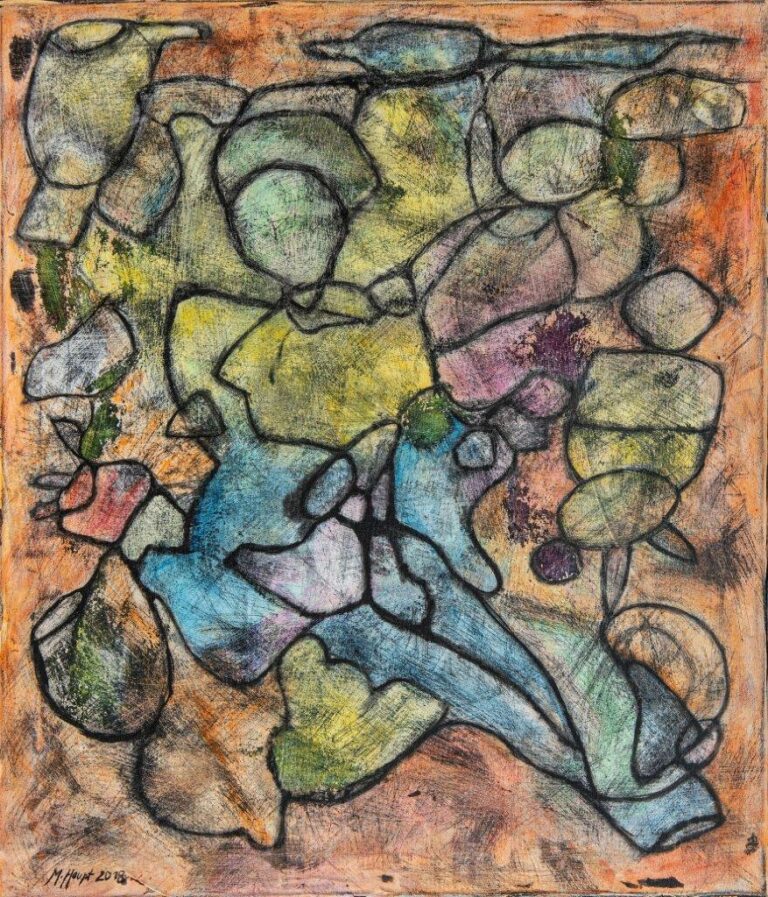 running, 2018, 70x60cm
