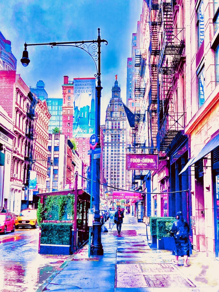 Foto Verfremdung new york