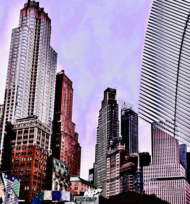 Foto Verfremdung new york