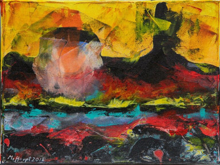golden sunset, 2018, 40x30cm