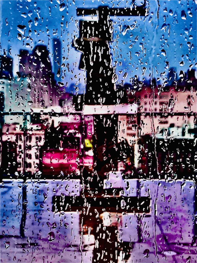 Foto Verfremdung regen2