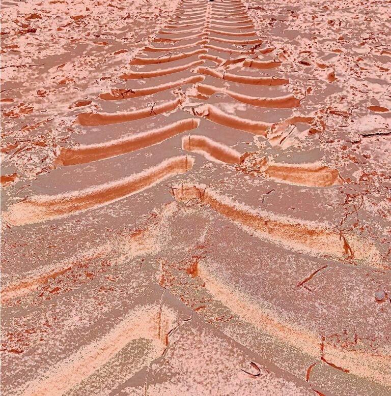 Foto-Verfremdung sand